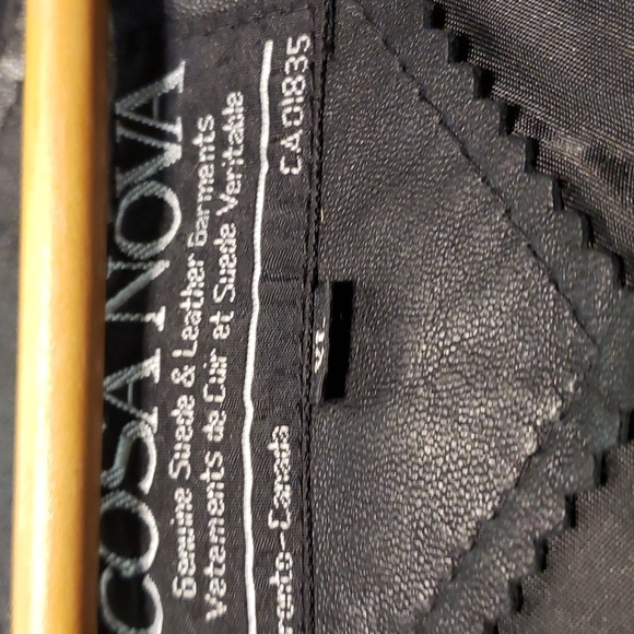 Men's Cosa Nova Genuine Leather Coat - Picture 3 of 8